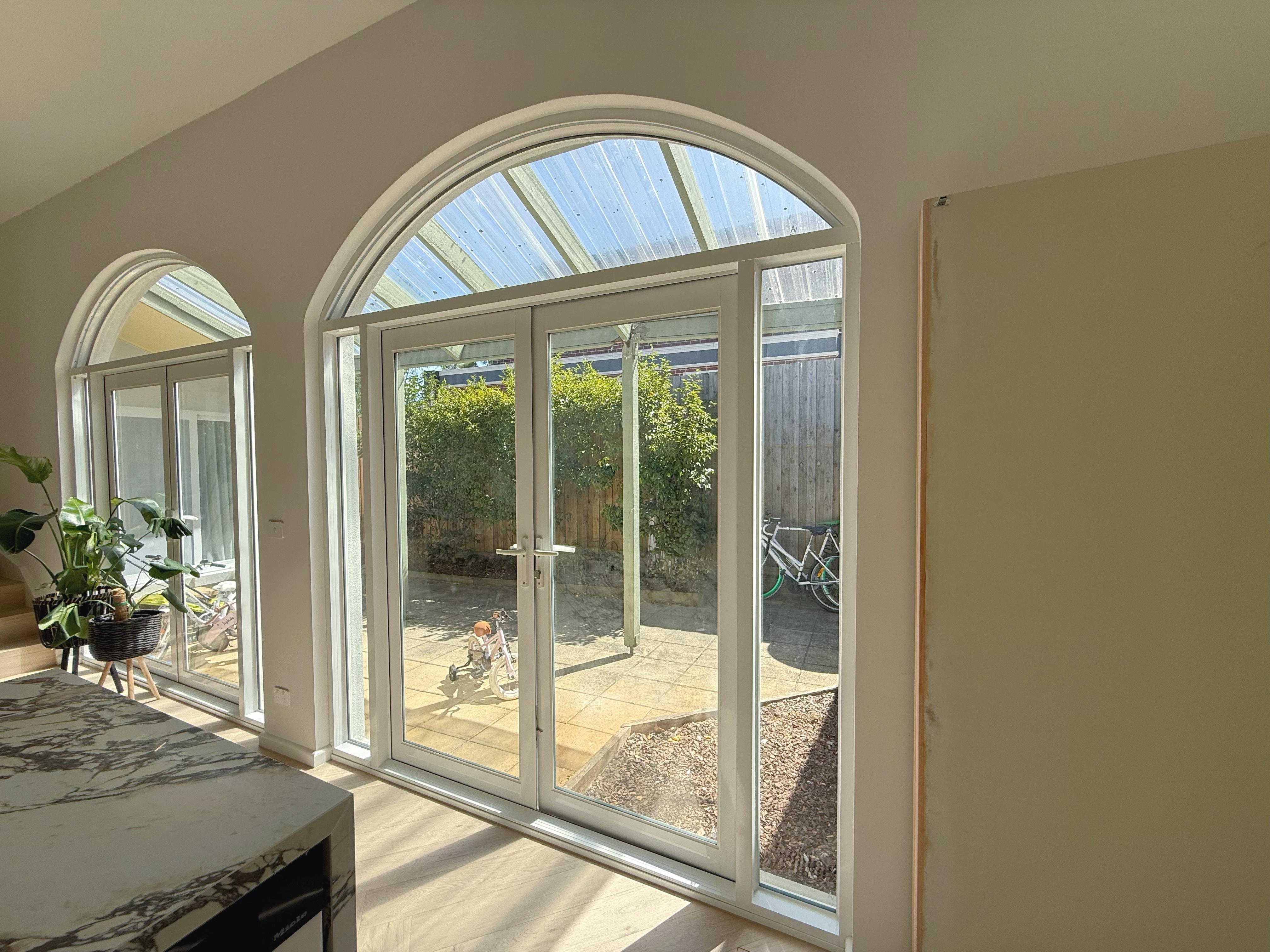 Custom Arched Windows